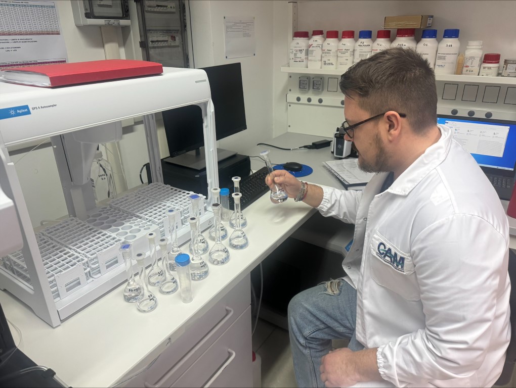 Riconfermato�accreditamento al laboratorio analisi del CAM S.p.A.